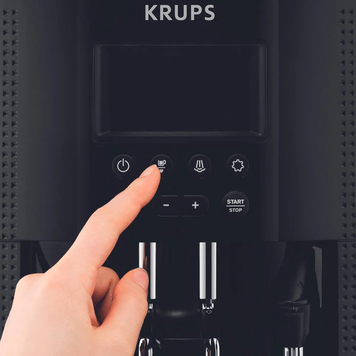 Krups Essential EA8150 Volautomatische Espressomachine - Zwart
