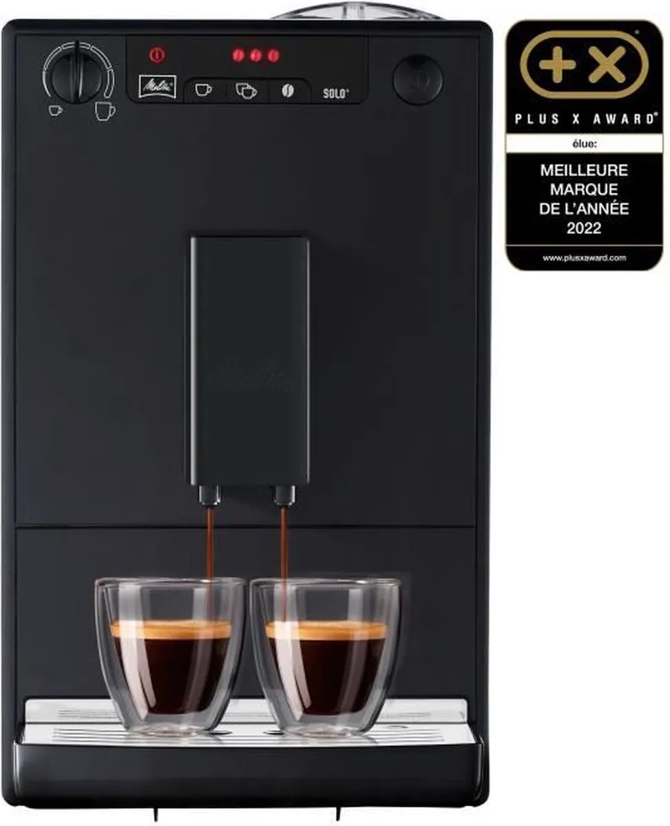 Melitta Solo E950-322 Espressomachine - Zwart - afbeelding 6 van 6