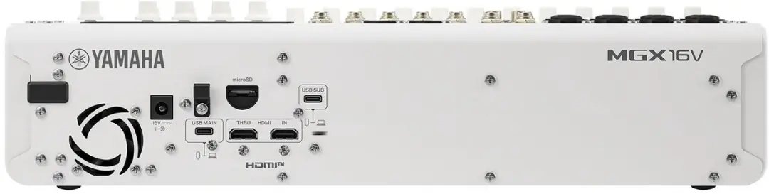 Yamaha MGX16V Digitaal Mengpaneel 22 Kanalen - Wit