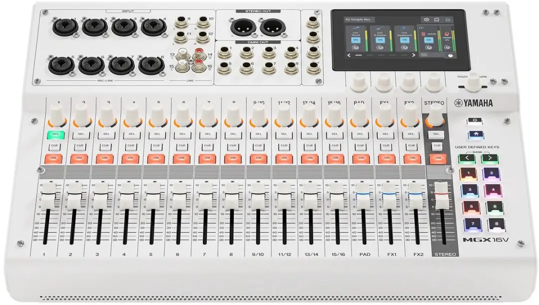 Yamaha MGX16V Digitaal Mengpaneel 22 Kanalen - Wit