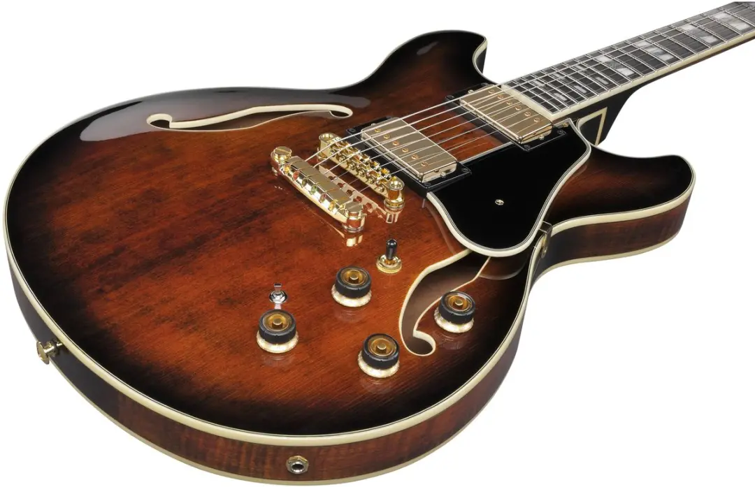 Ibanez Artstar AS113B Elektrische Gitaar - Hollow Body - Tabacco Brown