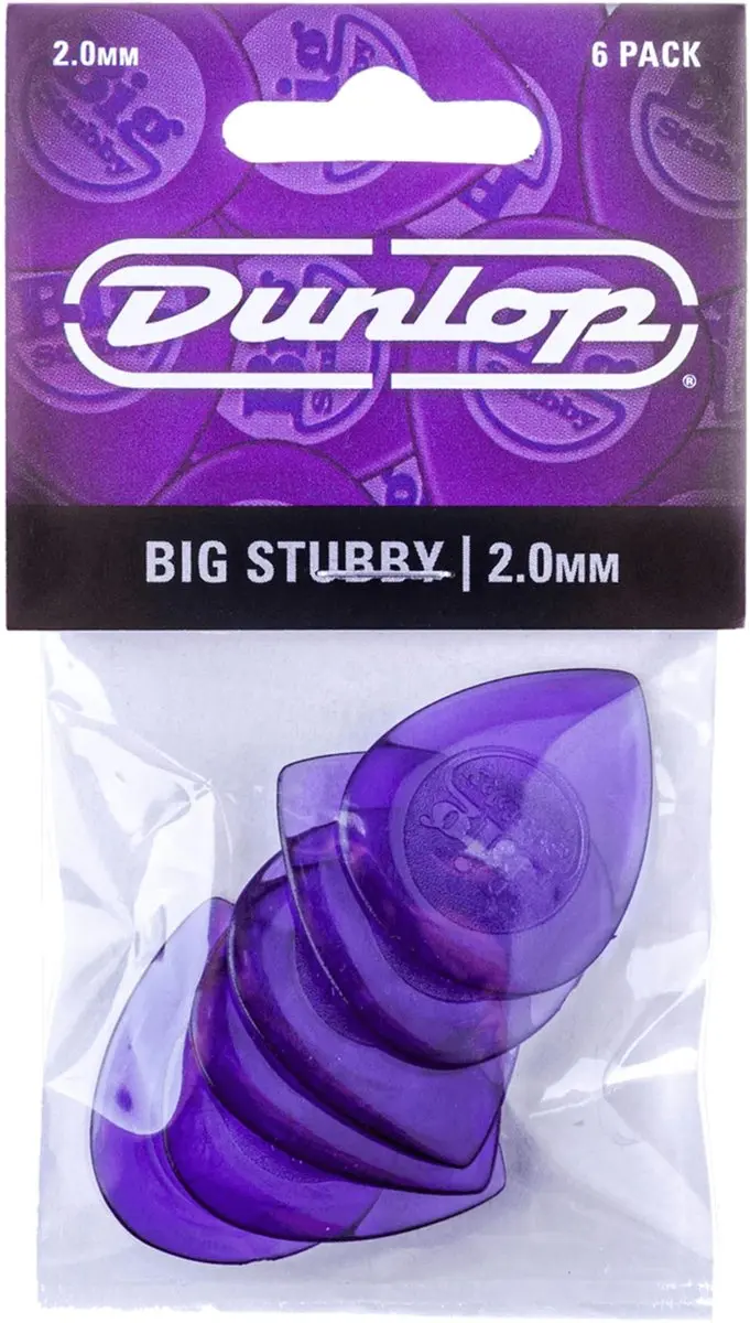 Dunlop 475P2 Big Stubby Plectrum 2.0mm
