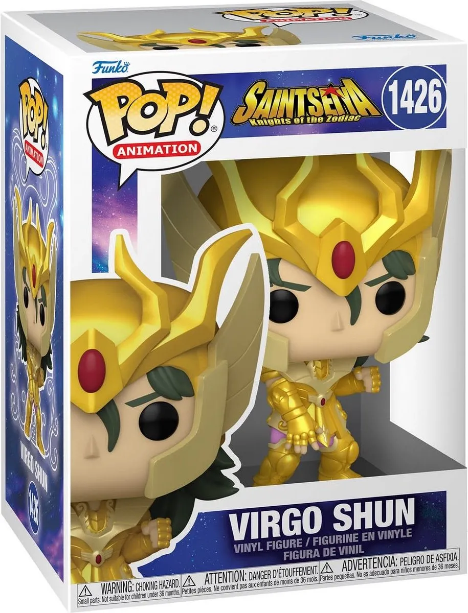 Funko Saint Seiya POP! Gold Virgo Shun - 9cm Multicolours