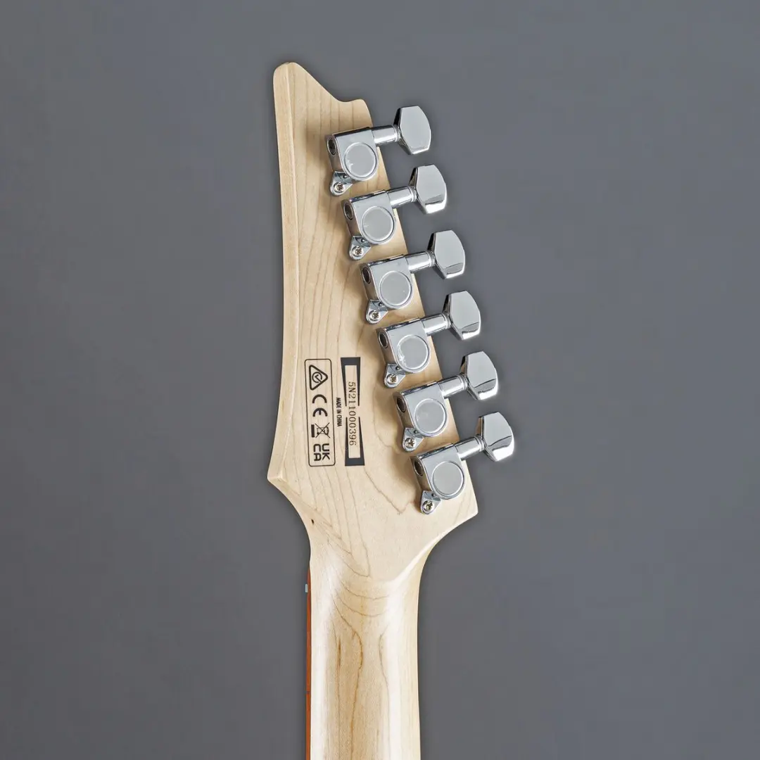 Ibanez GRX70QATKS Elektrische Gitaar - Transparant Zwart
