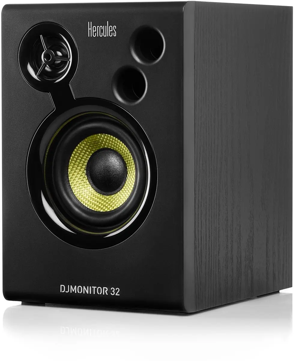 Hercules DJMonitor 32 Actieve Studiomonitorset 2x 15W - Zwart