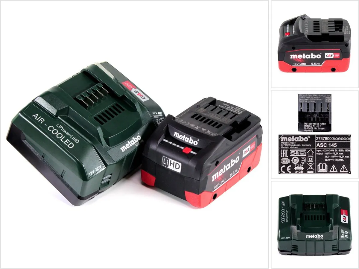 Metabo 18V LiHD Accu Basisset 5,5Ah