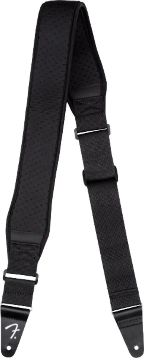 Fender Swell Neopreen Gitaarband 2" - Zwart
