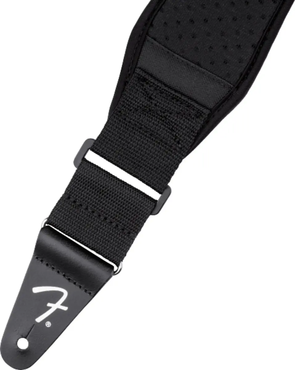 Fender Swell Neopreen Gitaarband 2" - Zwart
