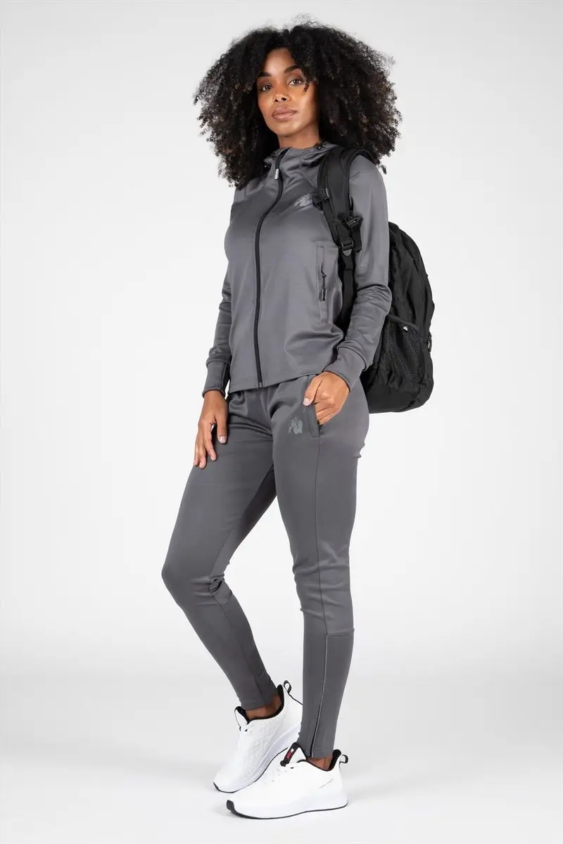 Gorilla Wear Halsey Trainingsjas - Grijs S