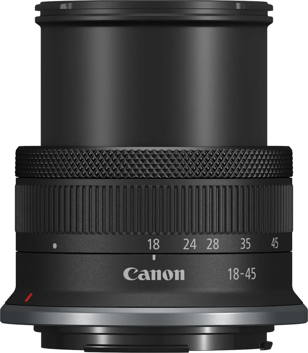 Canon RF-S 18-45mm f/4.5-6.3 IS STM - 49mm - Zwart