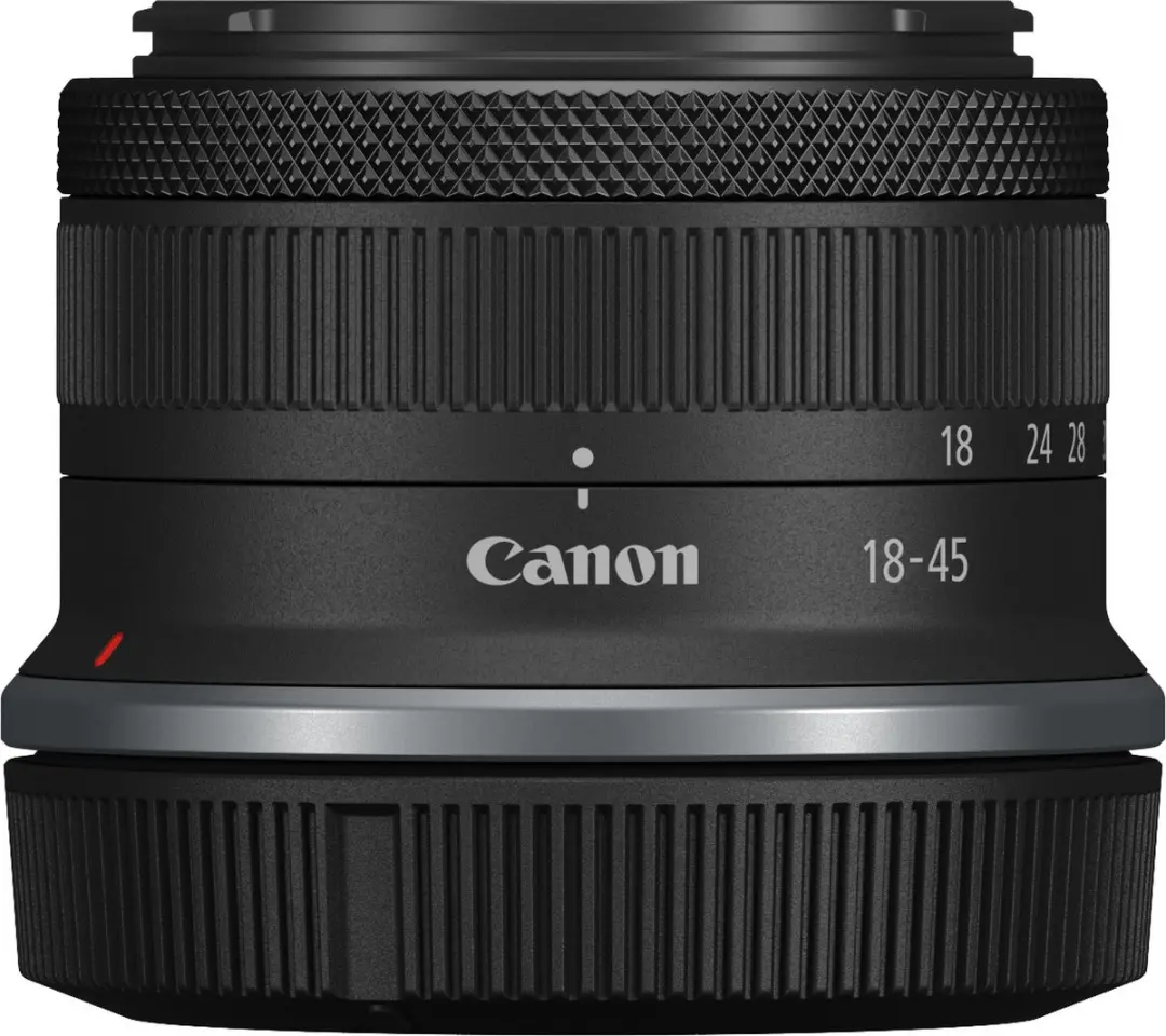 Canon RF-S 18-45mm f/4.5-6.3 IS STM - 49mm - Zwart