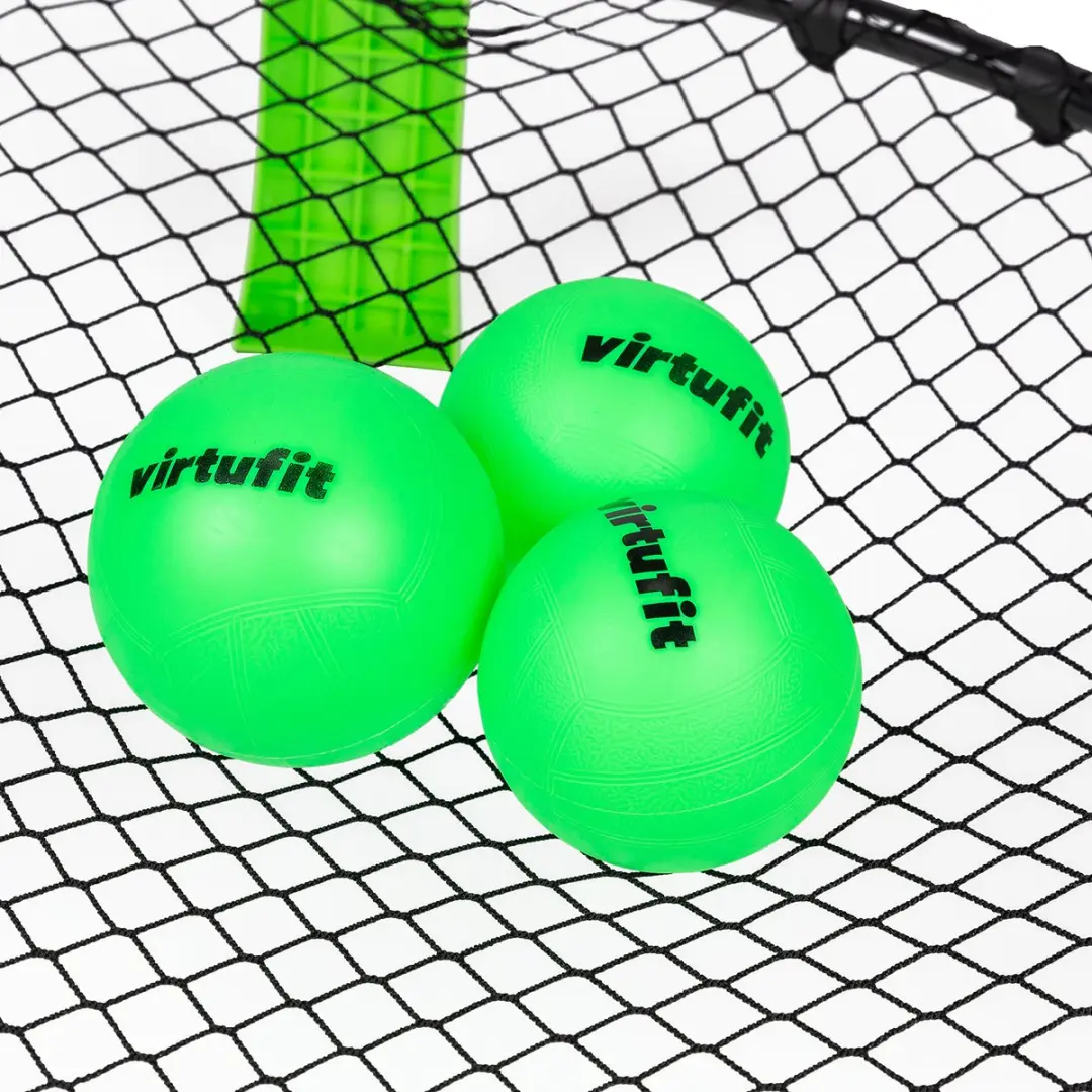 VirtuFit Roundnet RN90 Pro - 3 Ballen - Groen/Zwart