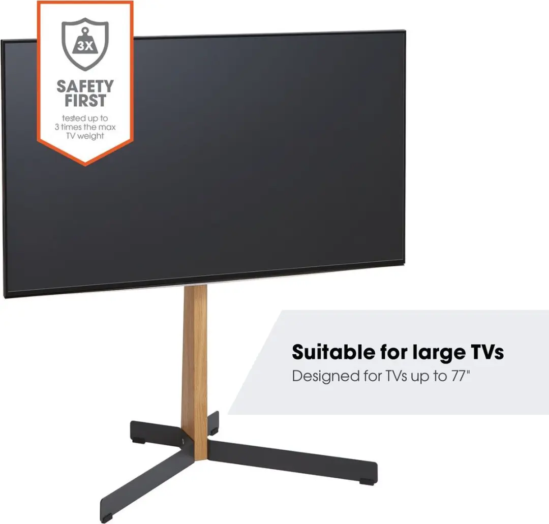 Vogel's Comfort TVS 3695 Vloerstandaard - 40-77" - Wit
