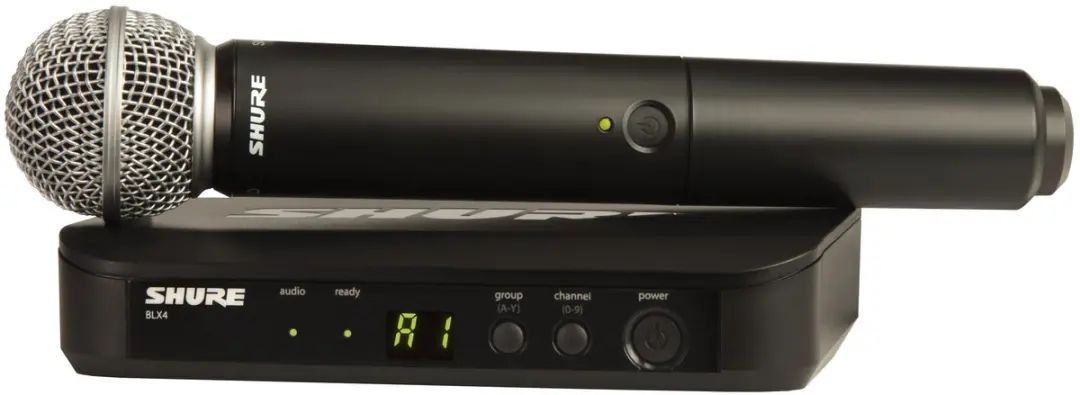 Shure BLX24E/SM58 H8E Draadloos Handheld Systeem