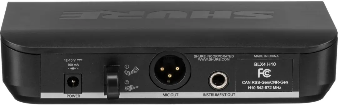 Shure BLX24E/SM58 H8E Draadloos Handheld Systeem - 514-540MHz - afbeelding 6 van 6