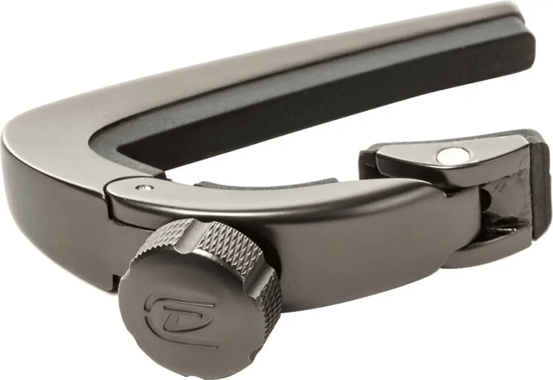 Dunlop DPCGM Pivot Capo - Staalsnaar - Gun Metal
