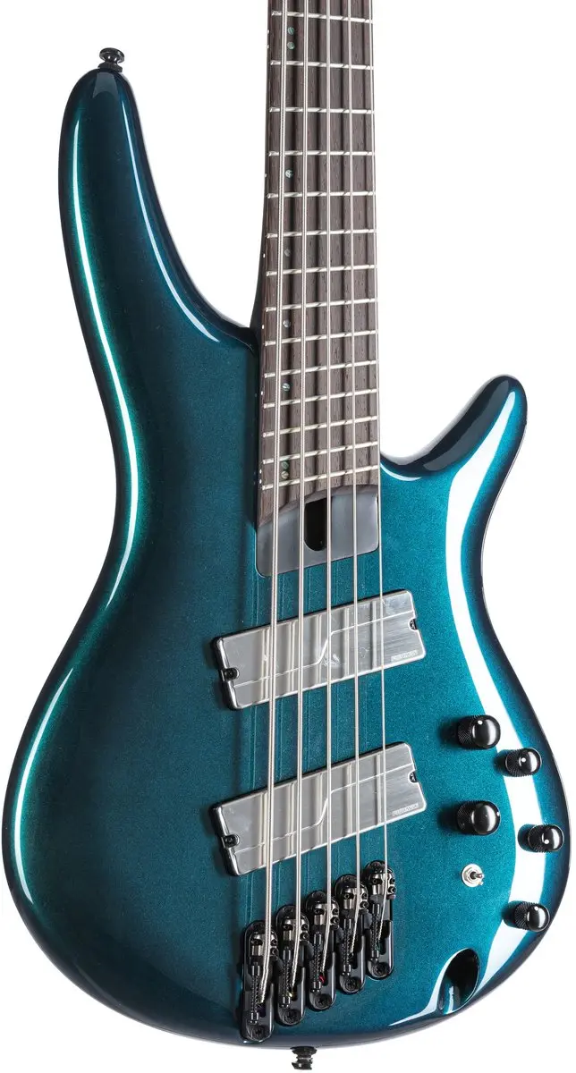 Ibanez Bass Workshop SRMS725 Multiscale Elektrische Basgitaar - 5 Snaren - Blue Chameleon
