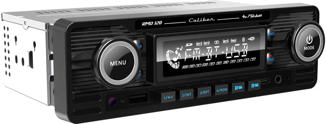 Caliber RMD120BT Autoradio - 1 DIN - Bluetooth - 75W x4