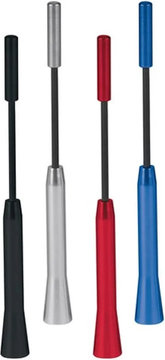 Lampa Alu-Tech Antenne Vervangingsmast 42.10146 - Zwart Ø5mm