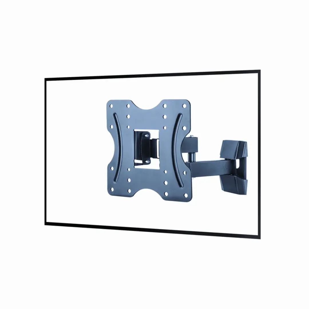 Gembird WM-42ST-01 Full-motion TV-wandsteun 23-42" - Zwart