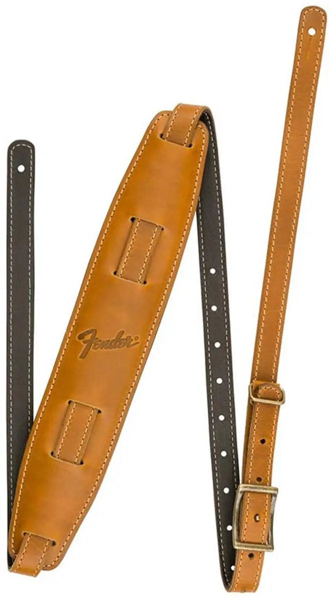 Fender Vintage Saddle Gitaarband - Butterscotch
