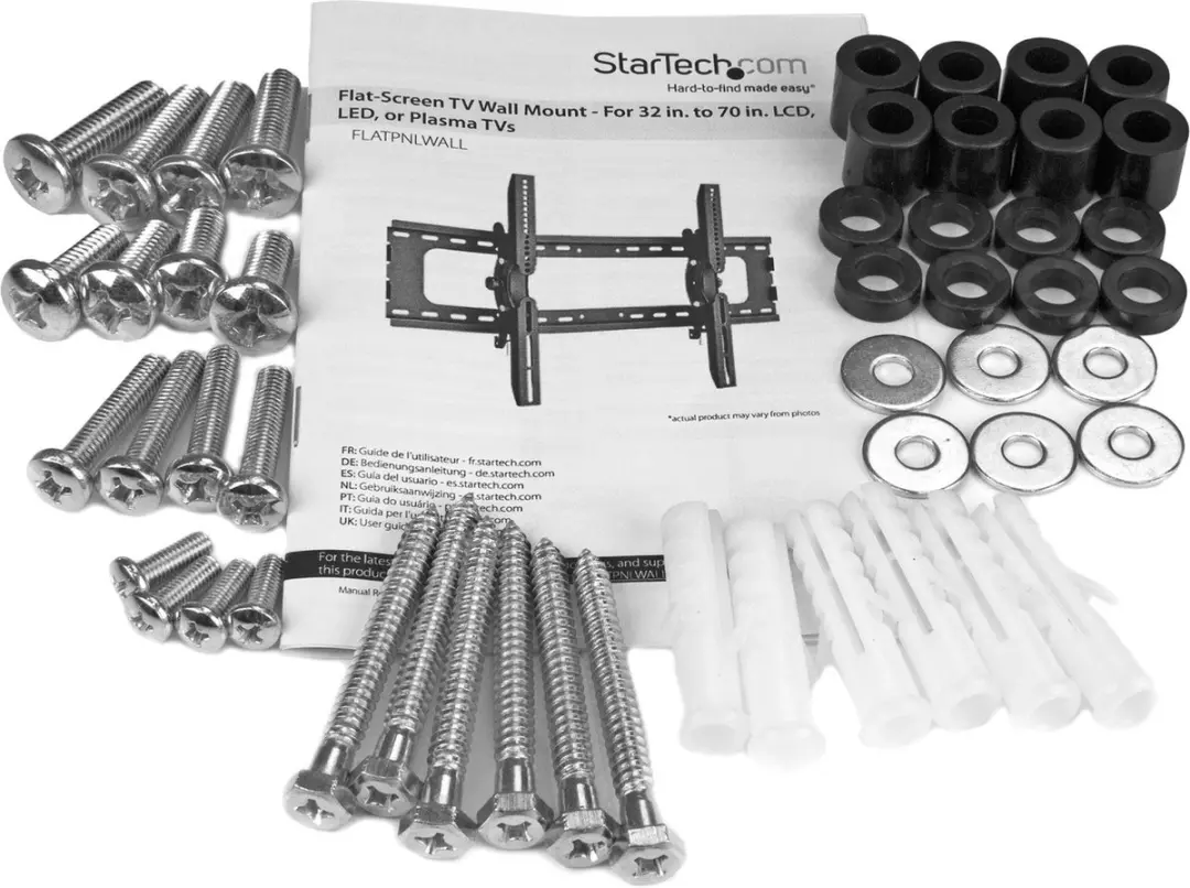 Startech FLATPNLWALL TV Muurbeugel