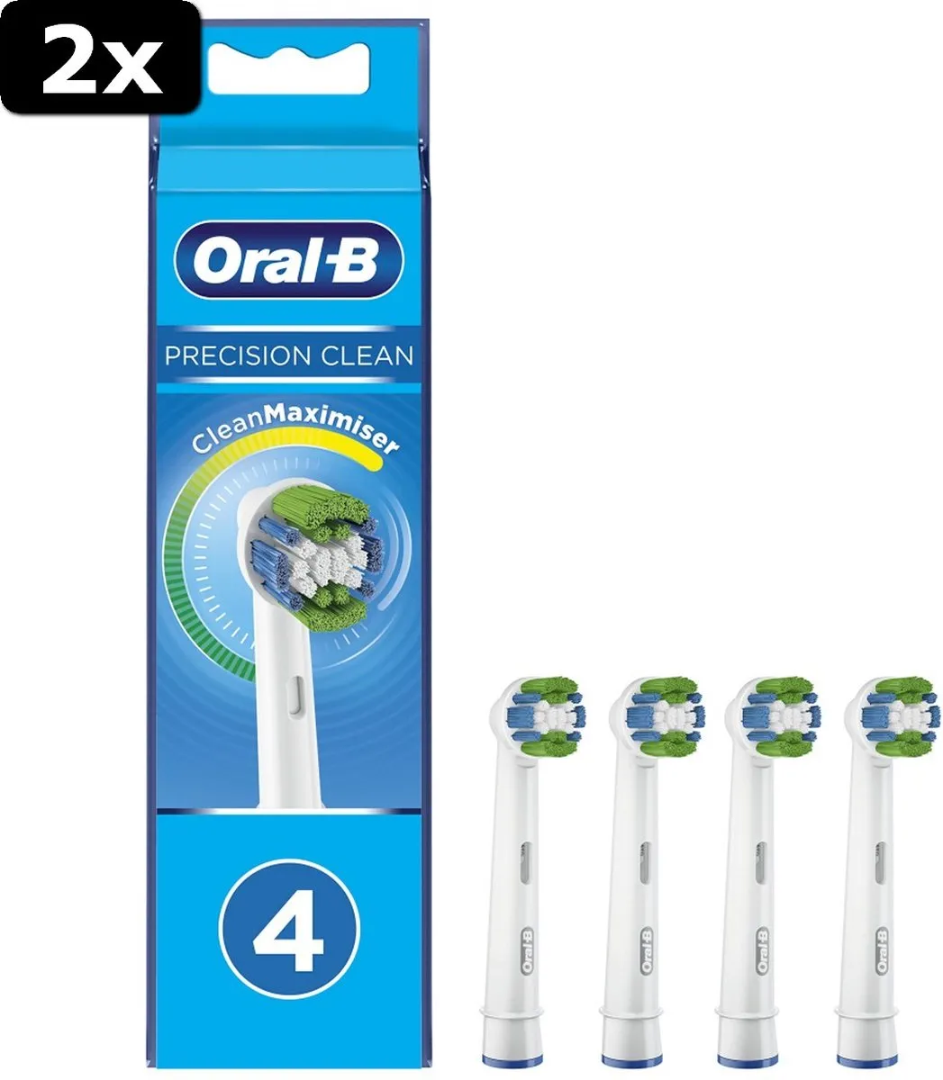 Oral-B Precision Clean Opzetborstels - 8 Stuks