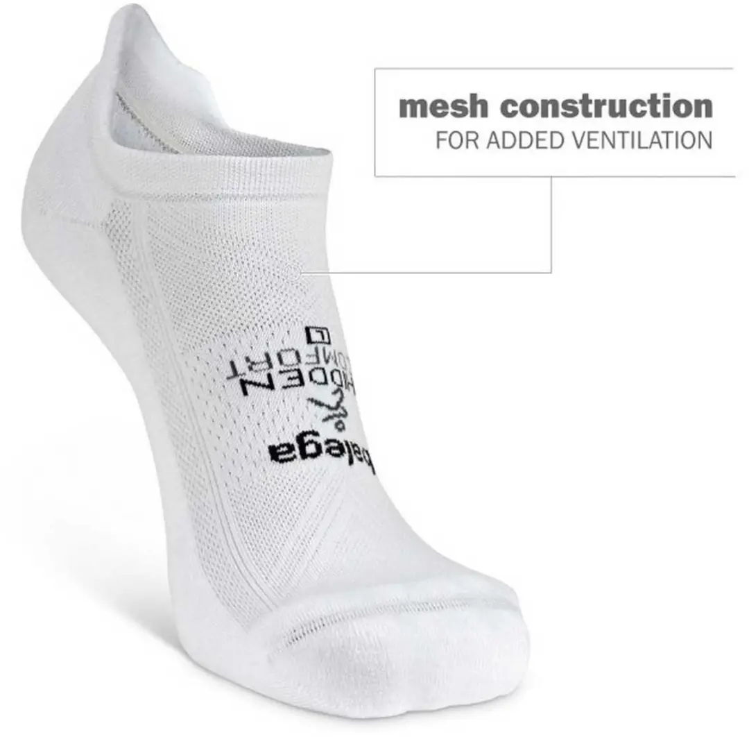 Balega Hidden Comfort Sportsok Unisex - Wit - Maat S