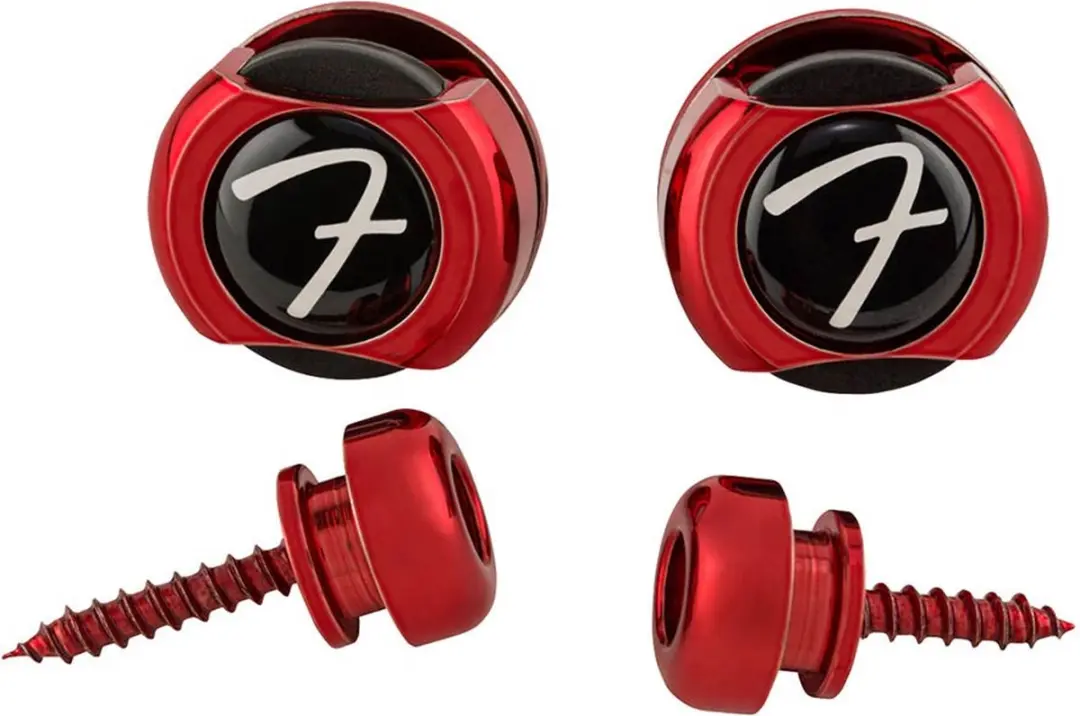 Fender Infinity Locks Strap Locks - Rood
