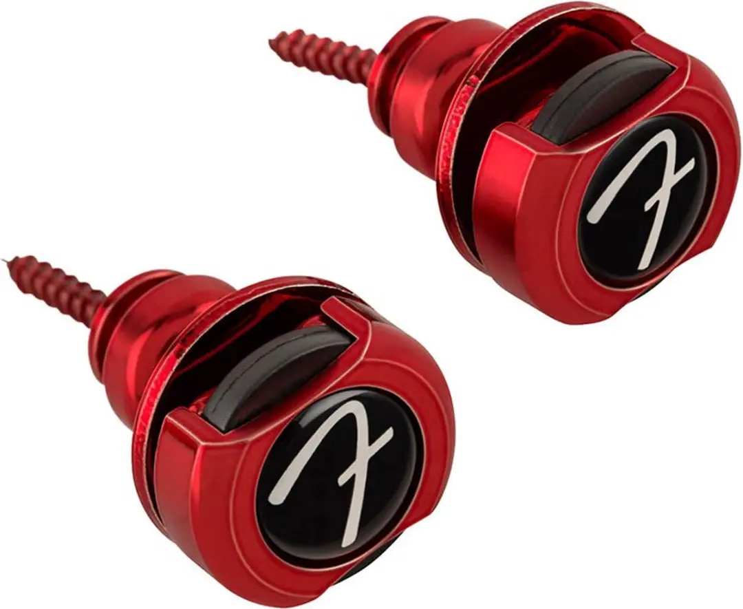 Fender Infinity Locks Strap Locks - Rood
