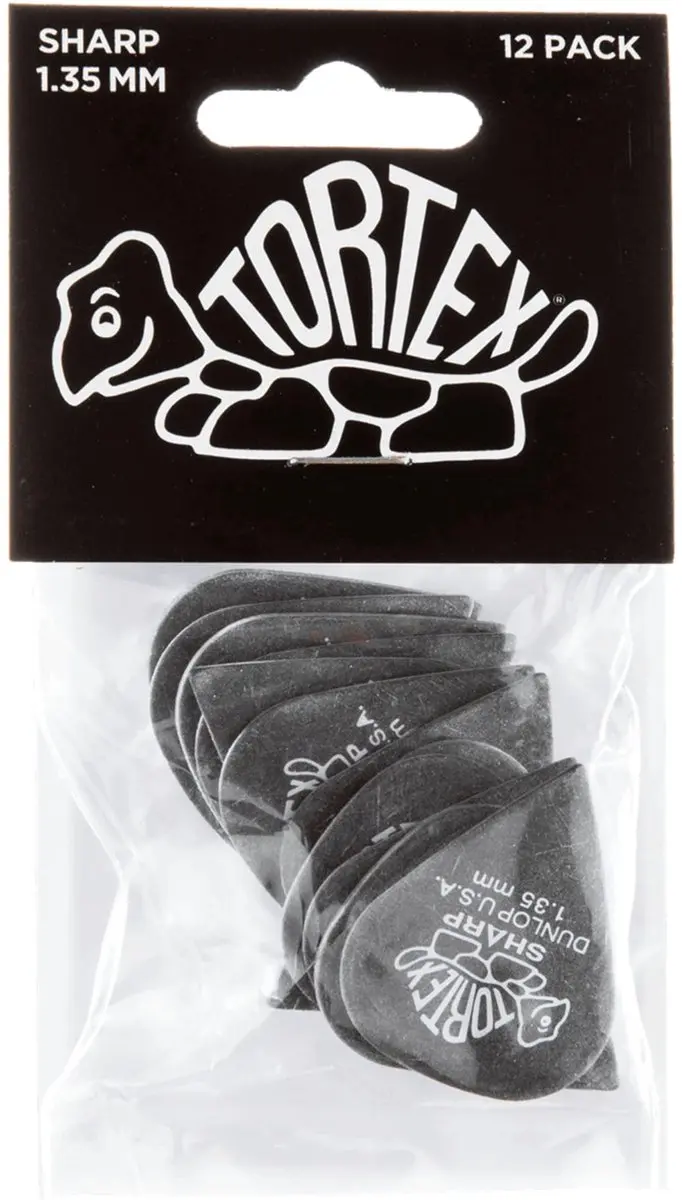 Dunlop Tortex Sharp 412 Plectrums