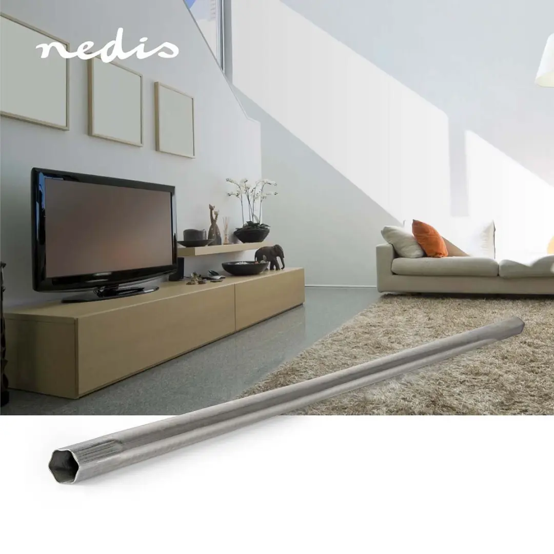 Nedis SDMT110ME Satellietschotelmast 200cm - Staal - Zilver