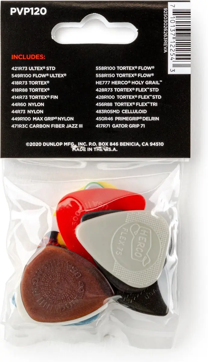 Dunlop Recording Plectrum - 18 Stuks
