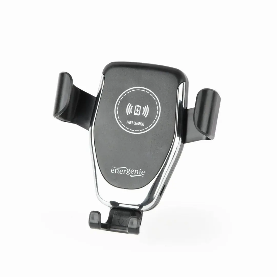 Gembird Autohouder Smartphone Draadloos Qi Oplader - Zwart