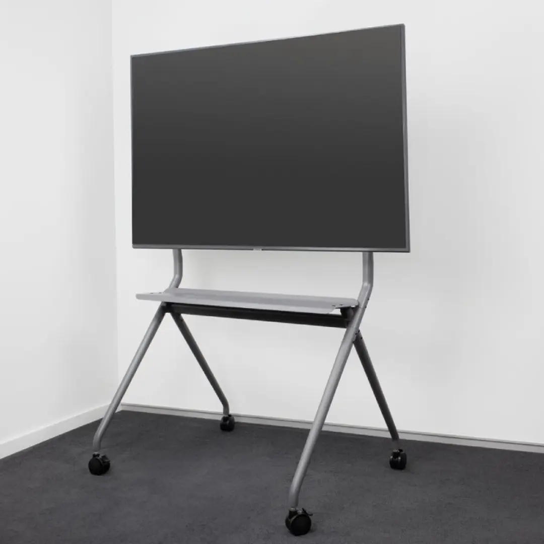 ACT Verrijdbare Vloersteun TV/Monitor 50-86" - VESA AC8372 - Zwart - afbeelding 6 van 6