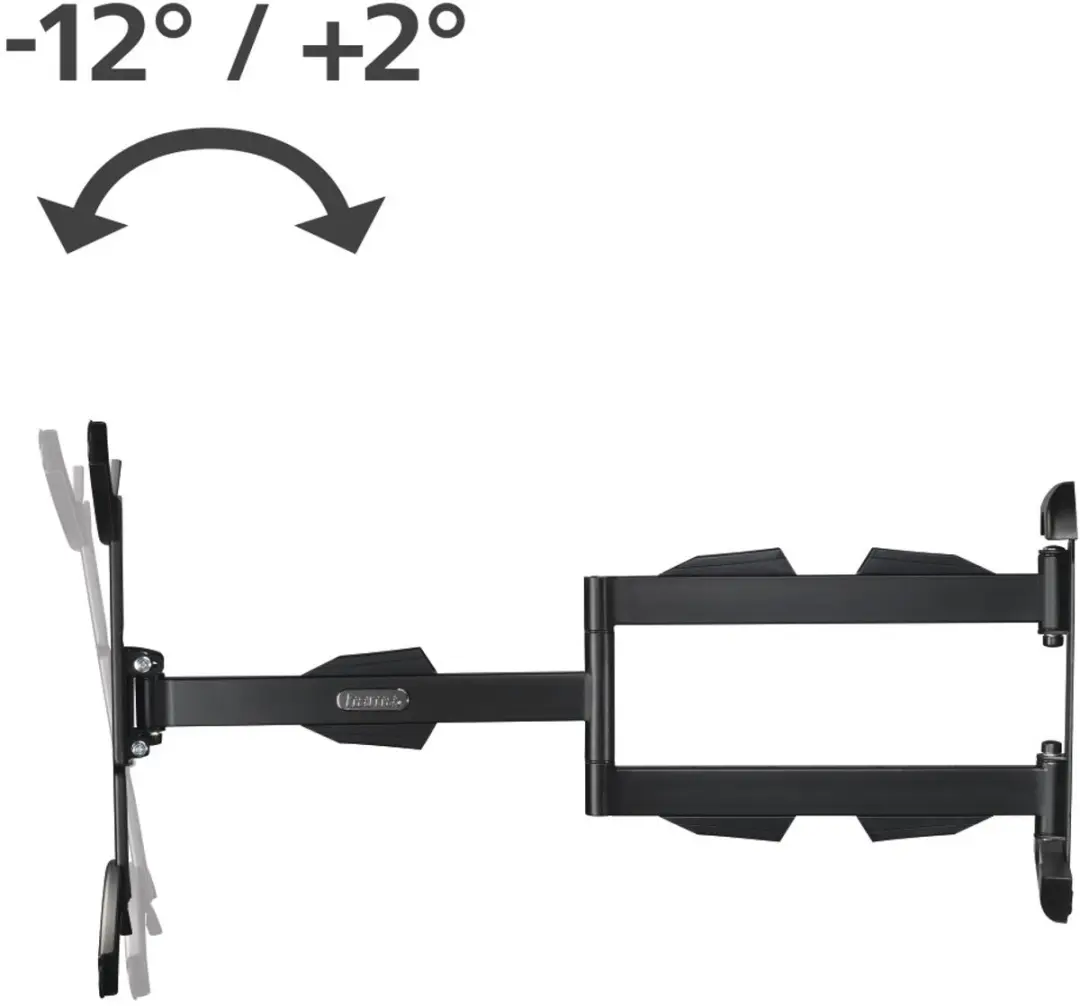 Hama TV Beugel 00220841 - Draai & Uittrekbaar - 32-65" - 25kg - VESA 400x400 - Zwart