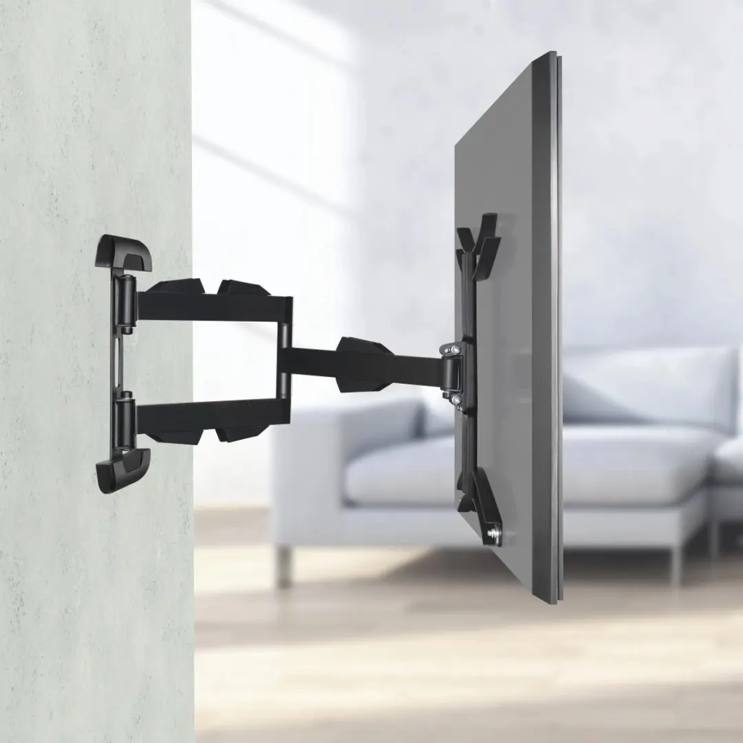 Hama TV Beugel 00220841 - Draai & Uittrekbaar - 32-65" - 25kg - VESA 400x400 - Zwart