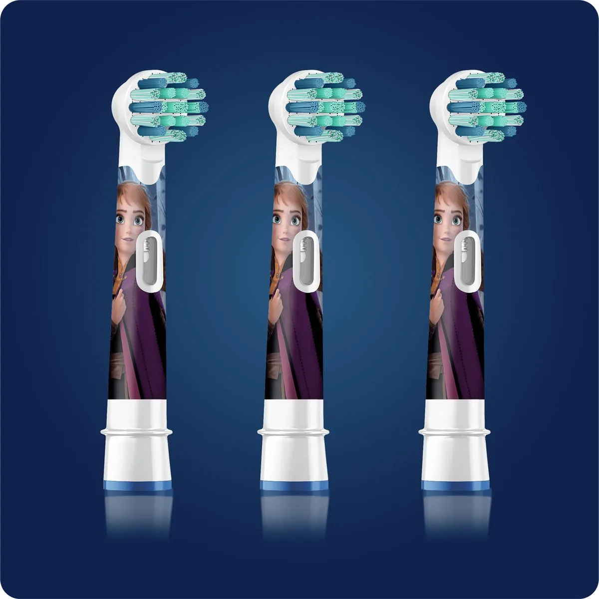 Oral-B Kids Frozen Opzetborstels 3 Stuks - Extra Soft - Roze