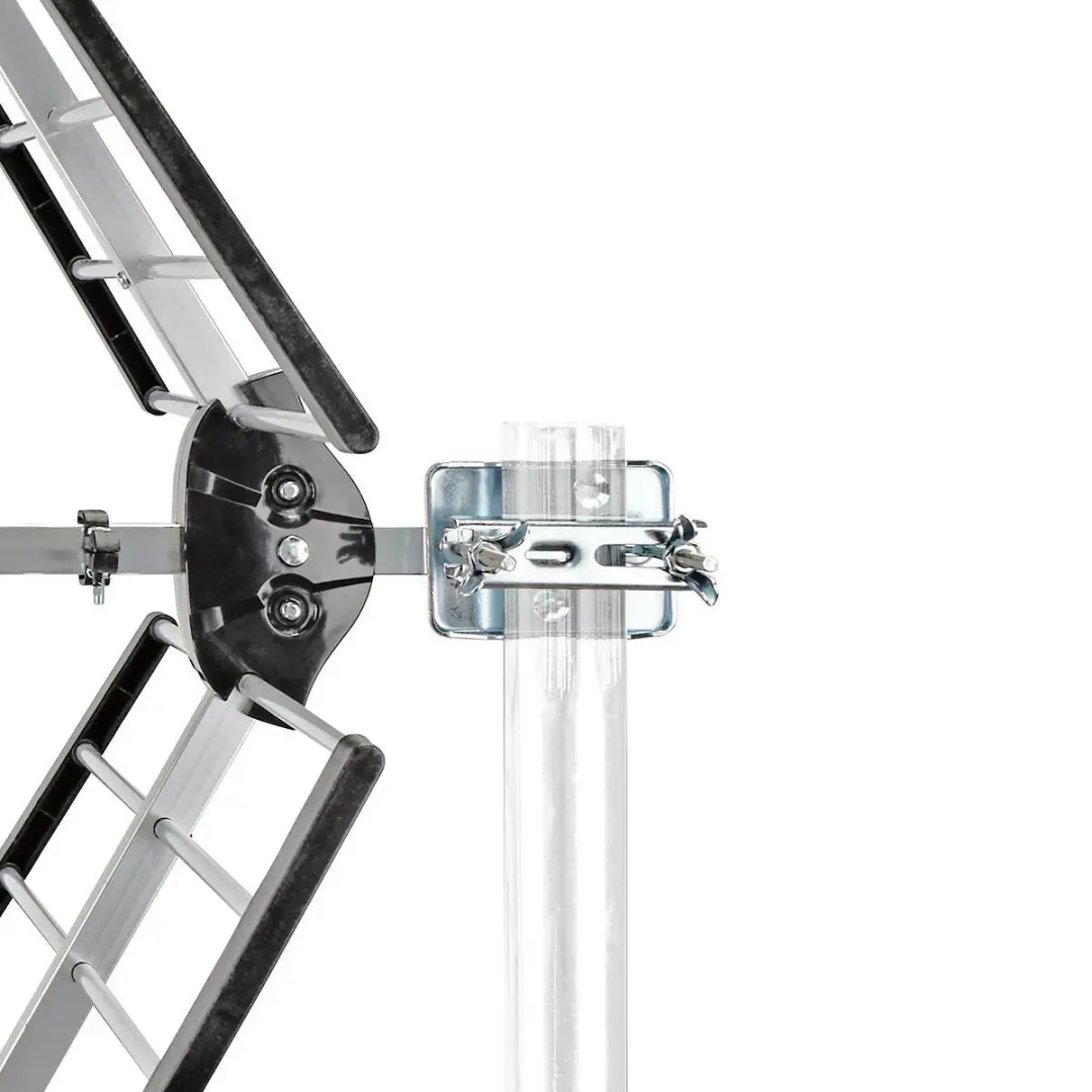 Nedis Buitenantenne ANOR7150ME UHF - ≥50 km - 14 dB - Zwart