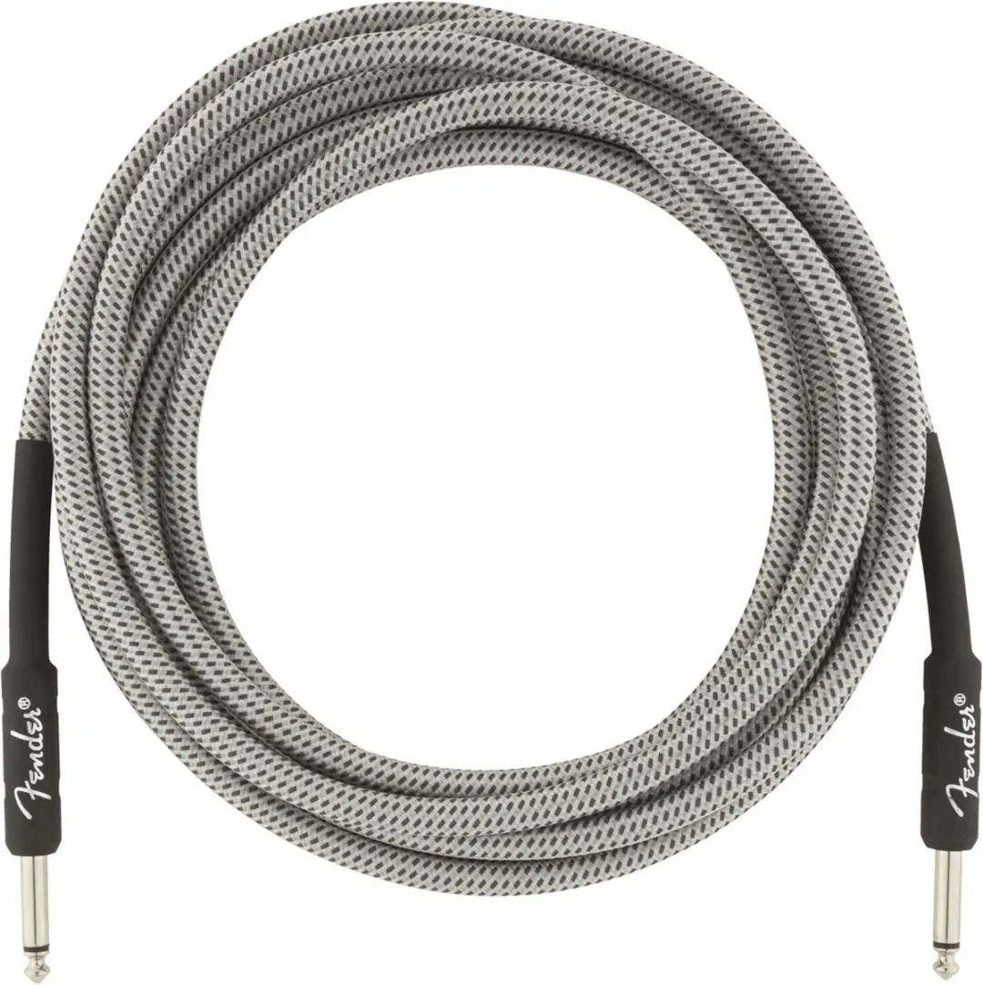 Fender Professional Series Instrumentenkabel 4.5m - Wit