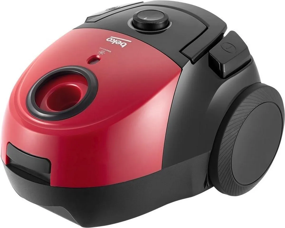 Beko VCC34801AR Stofzuiger met zak - 800W - 2.1L - Rood