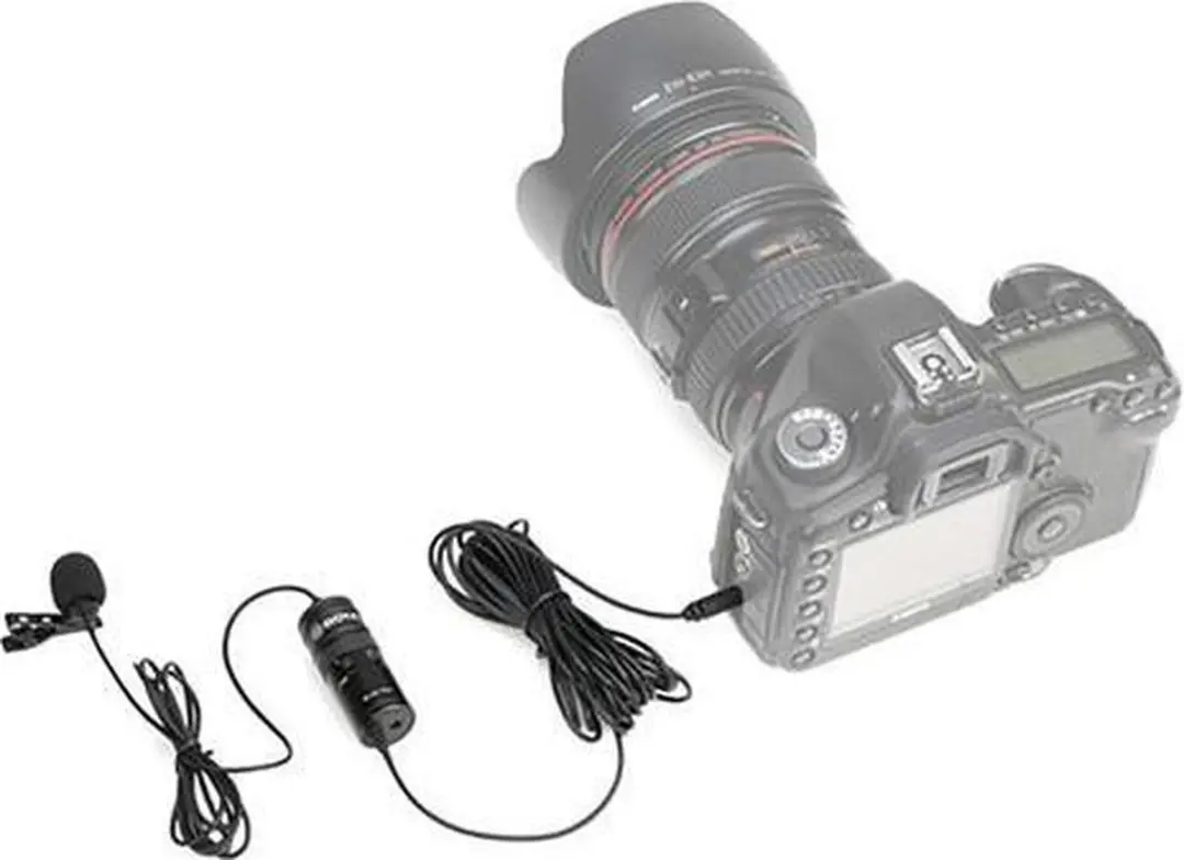 Boya BY-M1 PRO Lavalier Microfoon - Zwart
