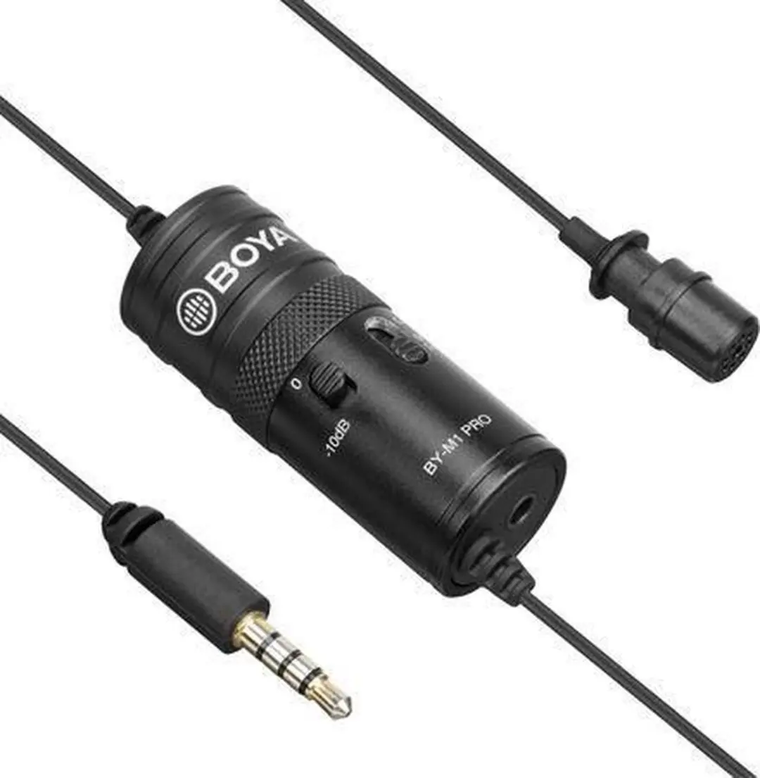 Boya BY-M1 PRO Lavalier Microfoon