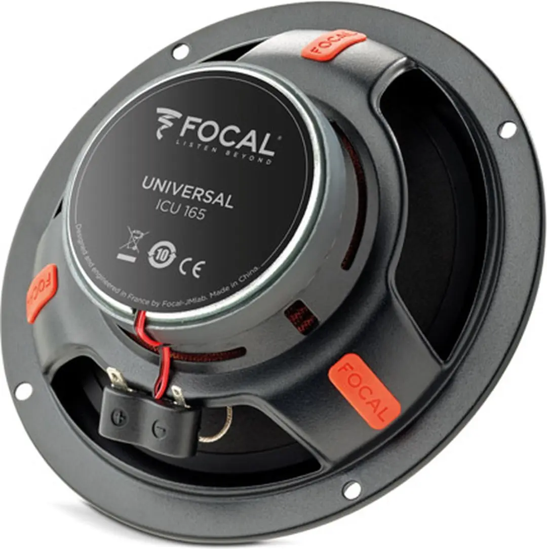 Focal ICU165 Autospeaker - 2-Weg Coaxiaal 16,5cm - Zwart