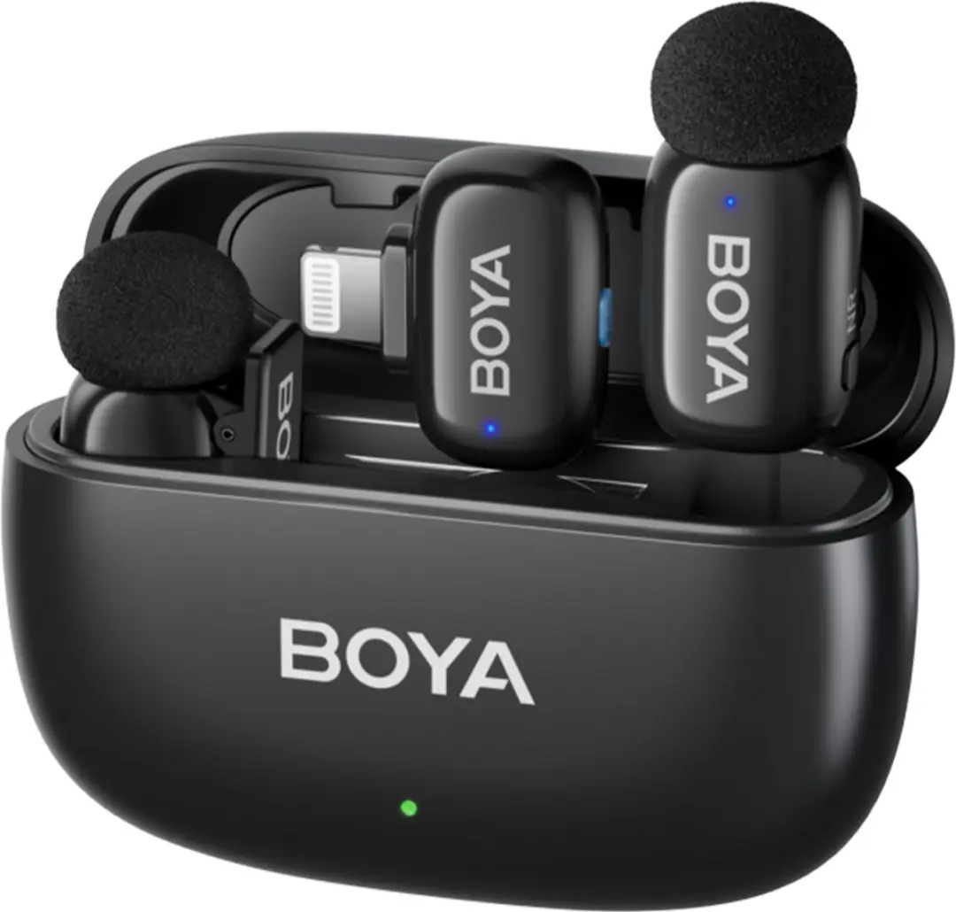 Boya Mini 2-03 RX Lightning TX Zender