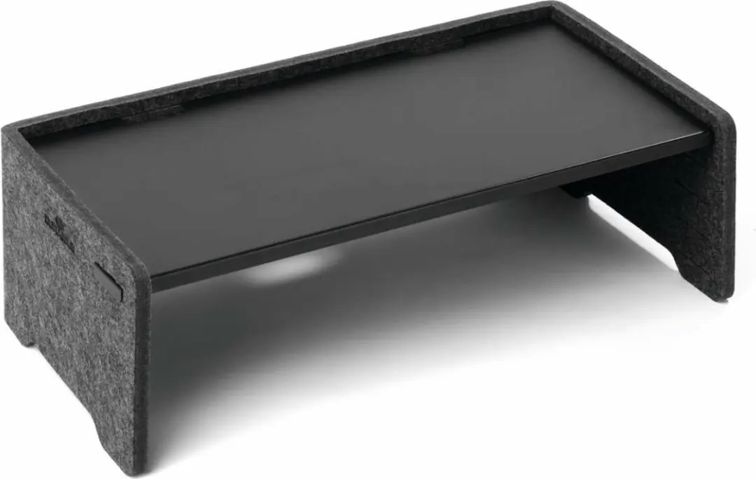 Durable 508158 Flat Panel Bureau Steun - Houtskool