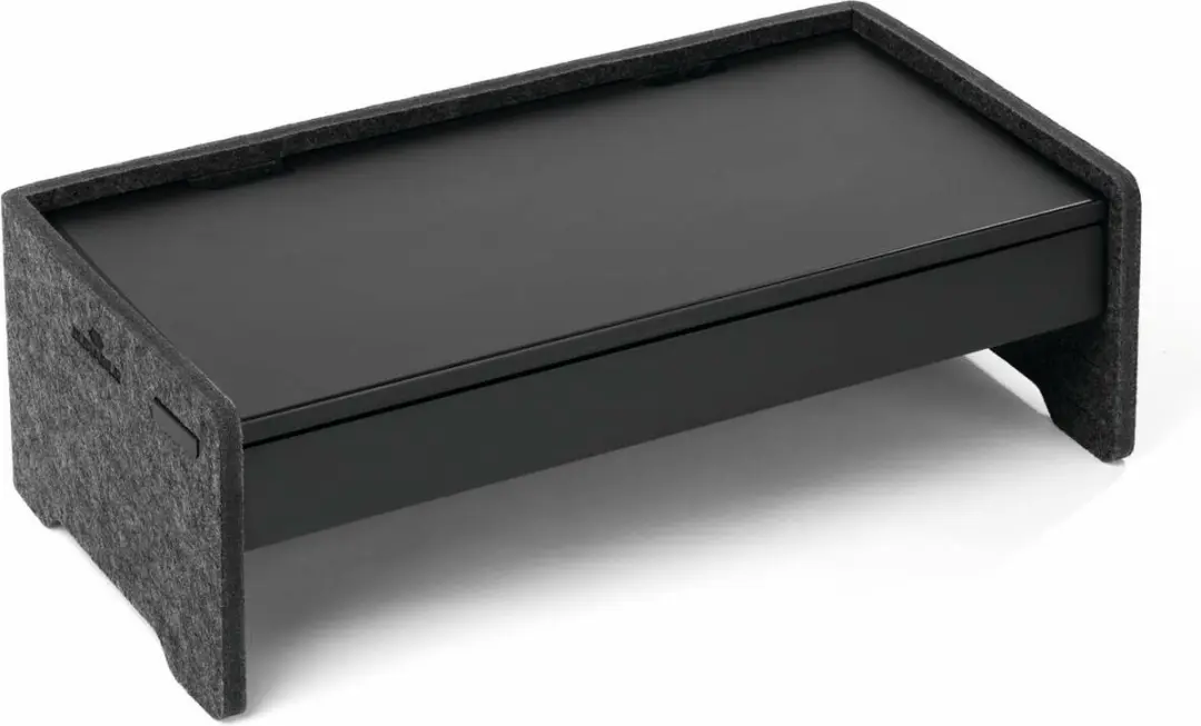 Durable 508158 Flat Panel Bureau Steun - Houtskool