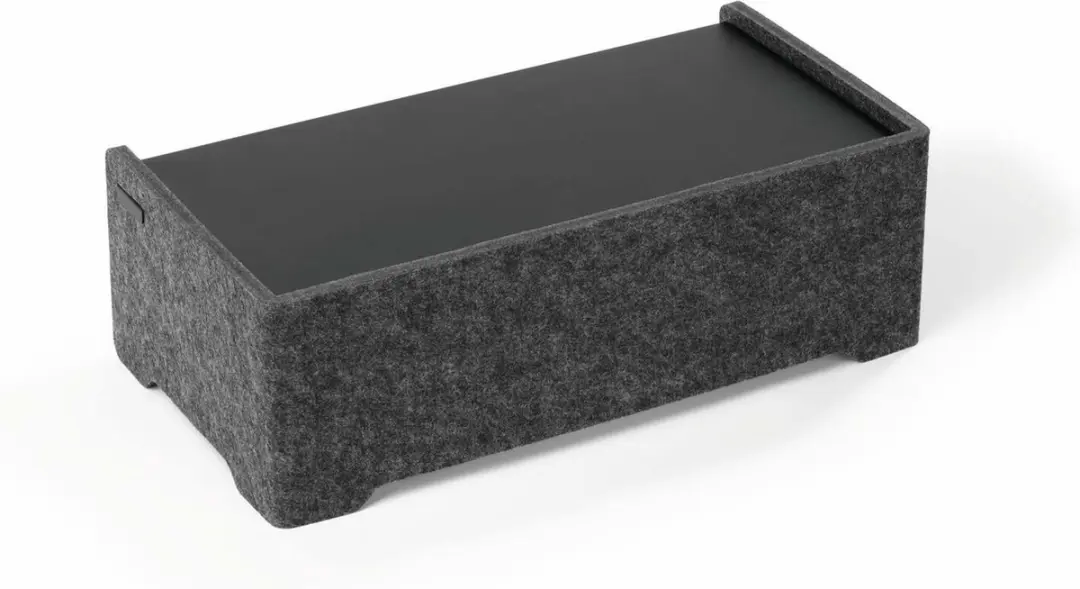 Durable 508158 Flat Panel Bureau Steun - Houtskool