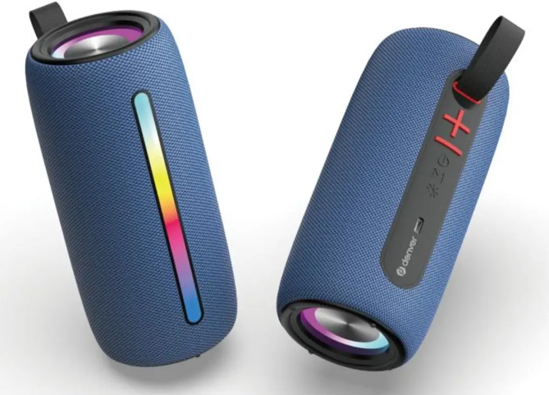 Denver BTL360 Bluetooth Speaker - Blauw - afbeelding 6 van 6
