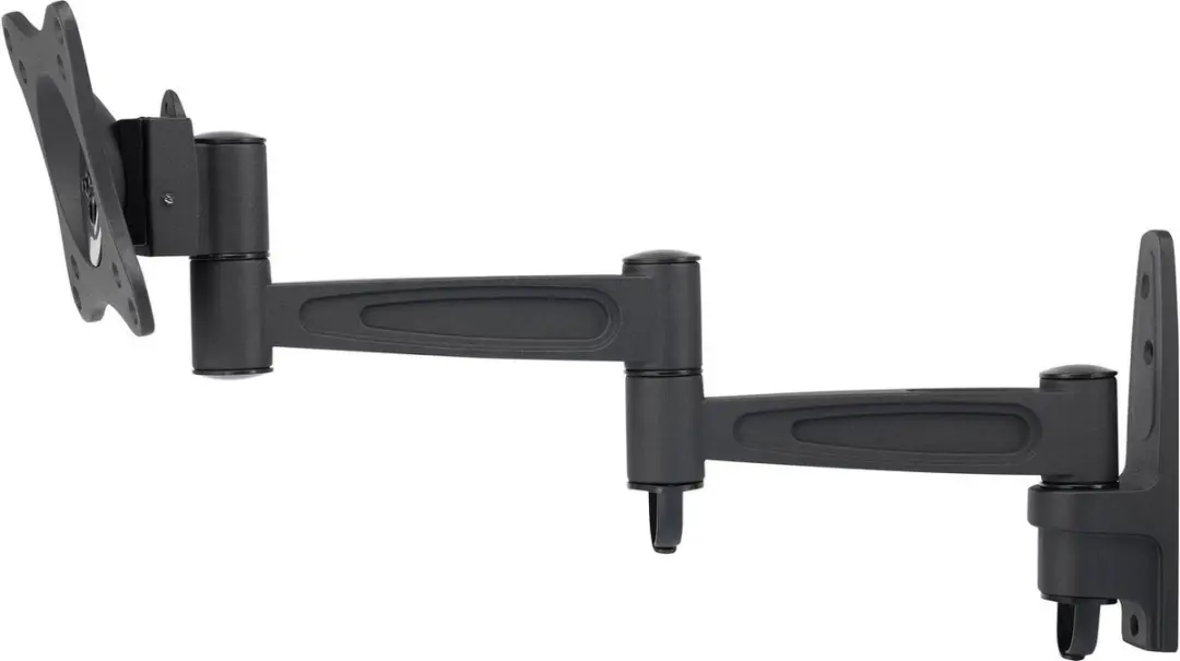 SpeaKa Professional SP-4930876 TV-Beugel - Kantelbaar/Zwenkbaar - 13-27" - Zwart